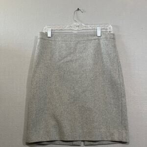 J.Crew Skirt Womens 6 Gray The Pencil Skirt Office Career